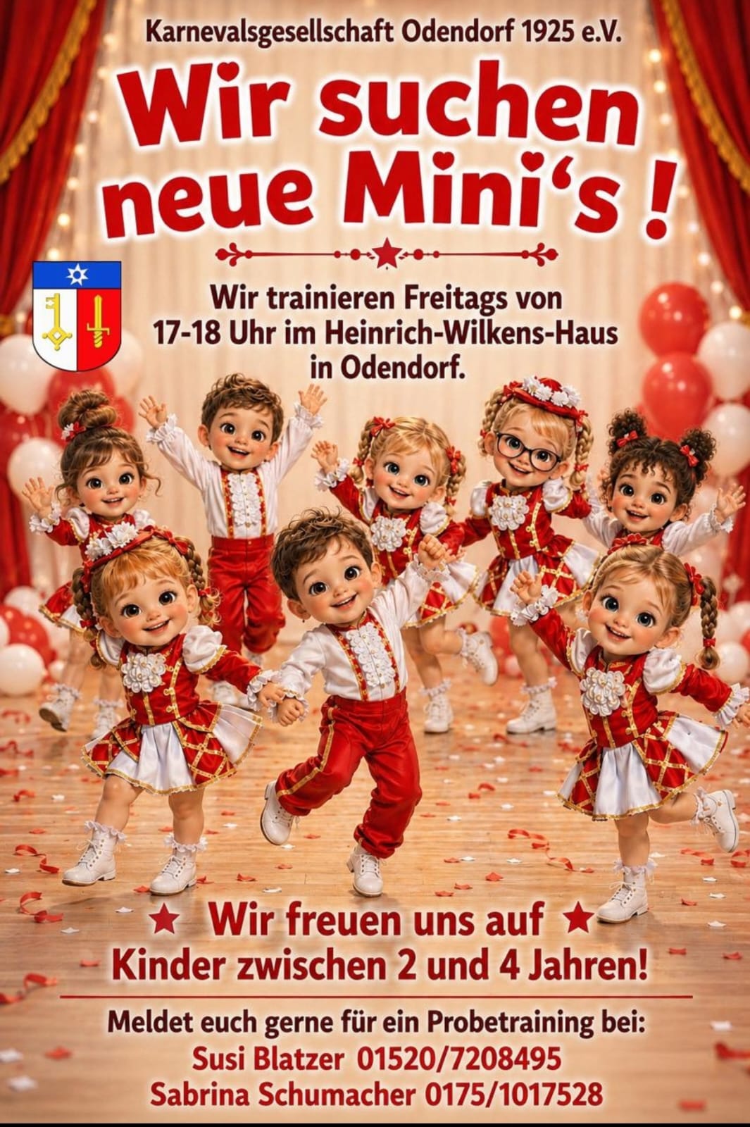 Wir suchen neue Minis